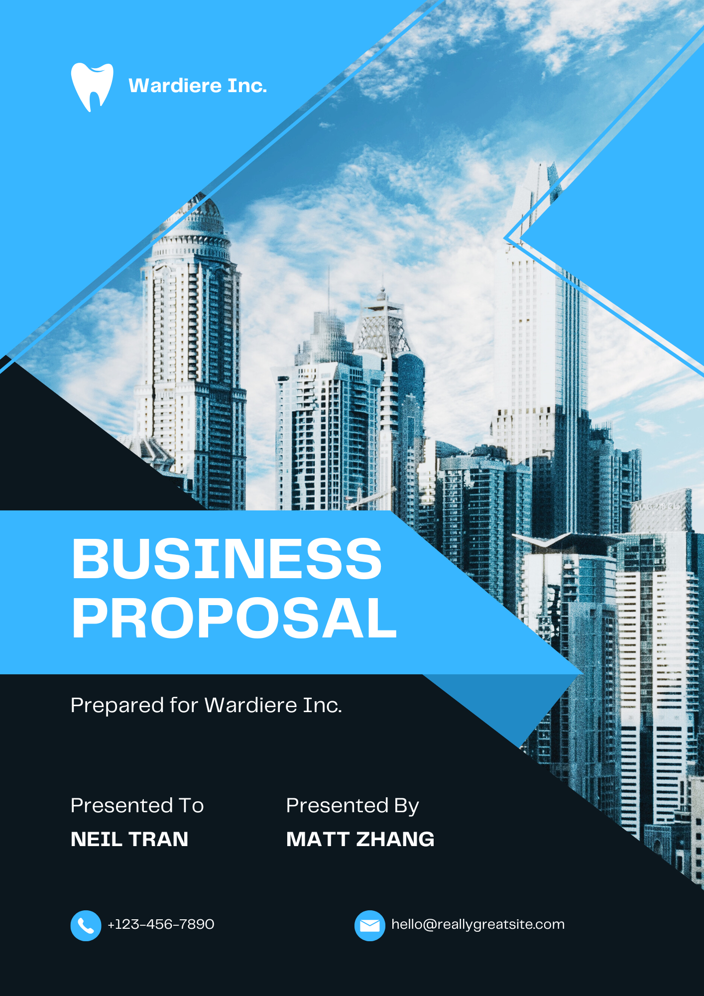 Cover Business Plan